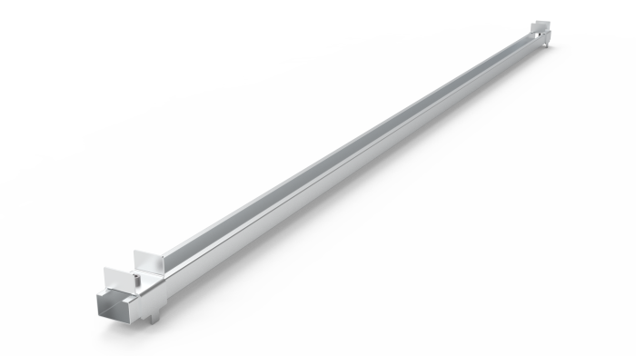 Calibration bar ProMount Solarspeed mounting materials for solar panels on flat roofs